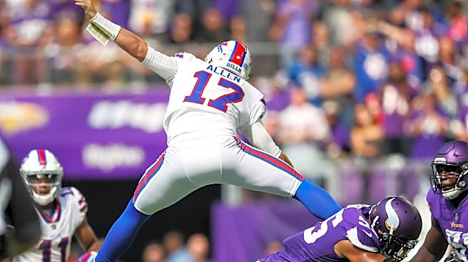 Iconic moment for Bills QB Josh Allen has hilarious reaction from recipient