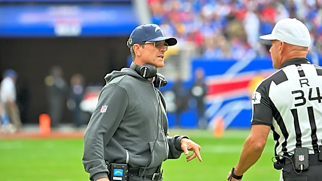 Did you see this crazy Jim Harbaugh connection to the Bills' win vs. the Chargers?