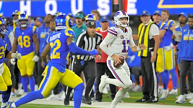 Bills' Josh Allen mentions issue with throwing mechanics after Rams win