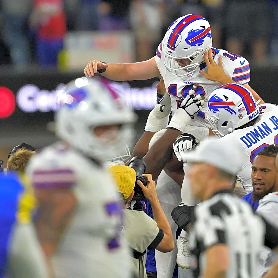 Bills' Tyler Bass hits game-winner vs. Rams: 'That's T-Bass'