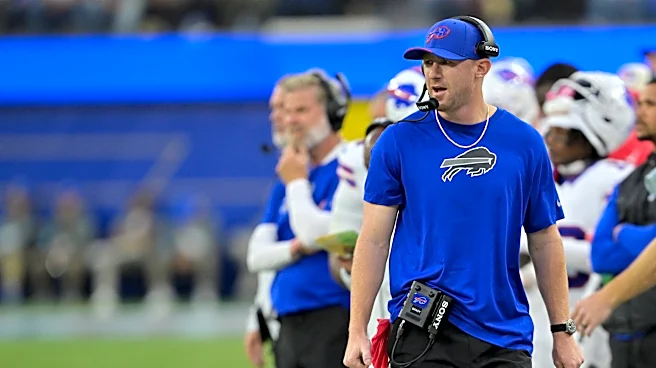 Bills' Joe Brady locker room speech post-Rams win (video)