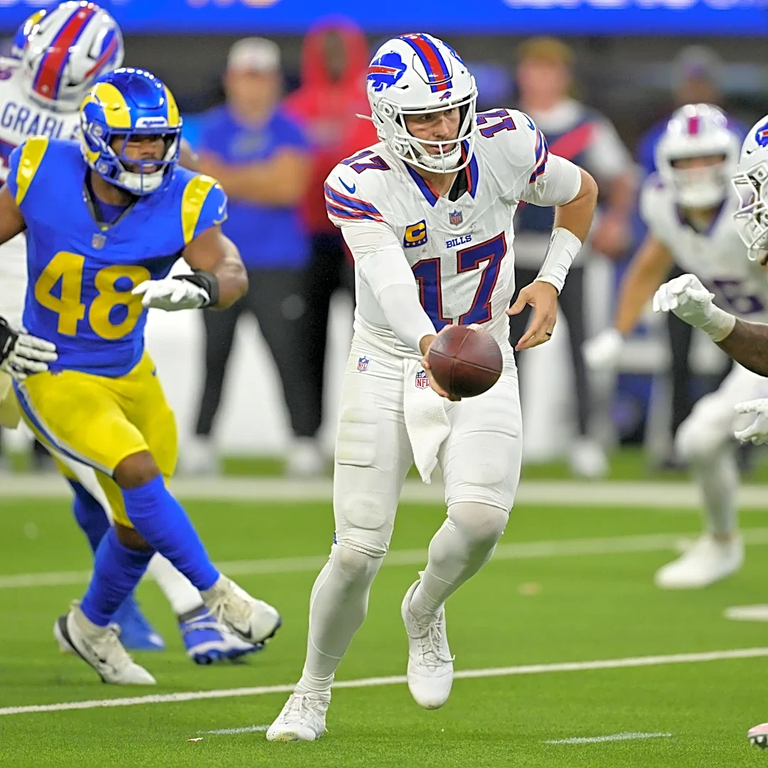 Josh Allen, James Cook make Bills history in OT win vs. Rams