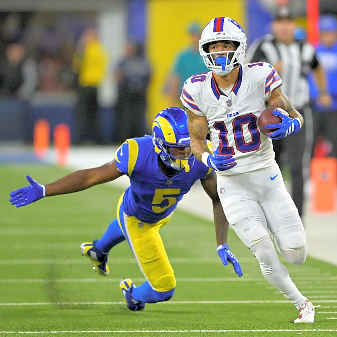 Next Gen Stats: Bills Khalil Shakir hits NFL's top speed of 2026