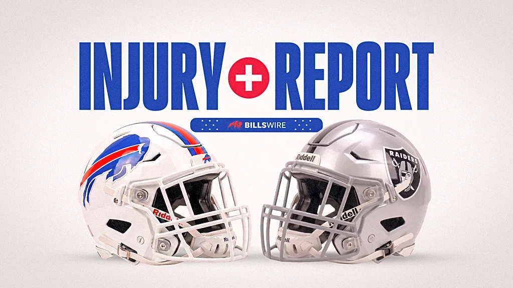 Bills at Raiders: Final injury reports for both teams