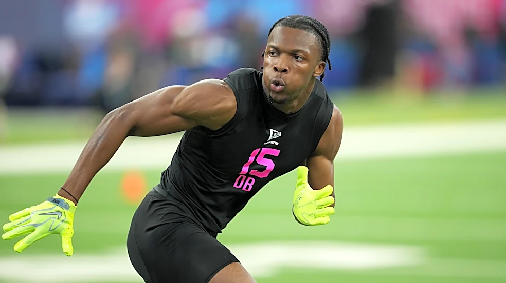 Bills' Joe Brady on rookie Davison Igbinosun 'stickiness'
