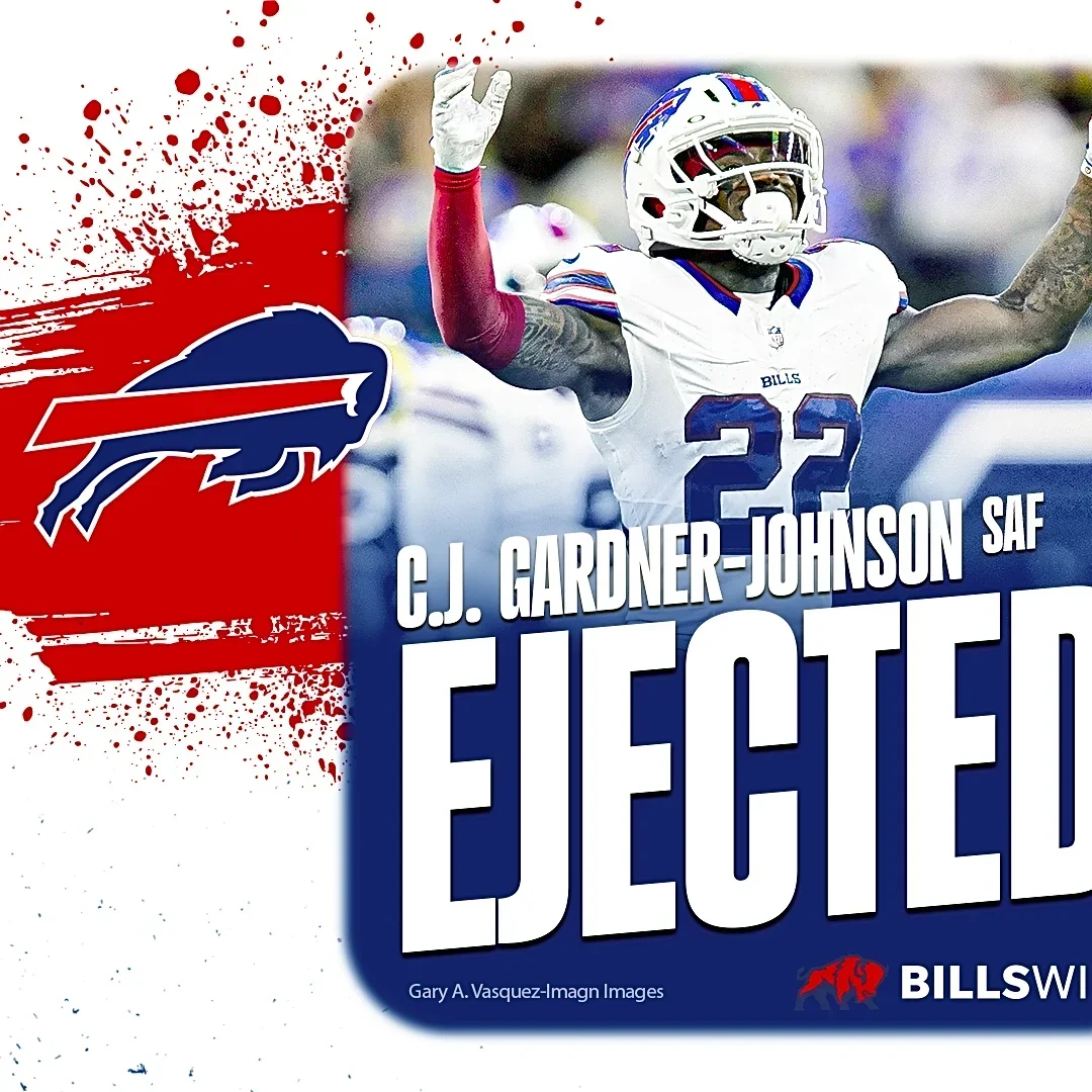 NFL suspends Bills' CJ Gardner-Johnson for being ejected vs. Raiders