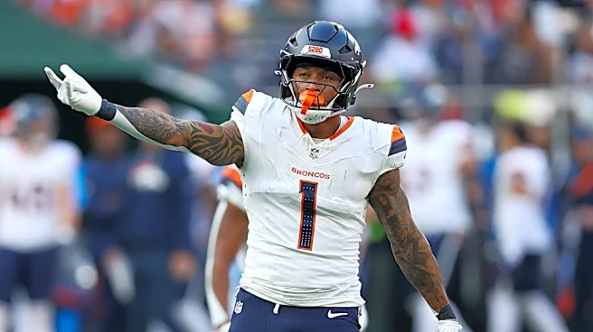 Broncos QB Bo Nix throws TD pass to Evan Engram on 'MNF'