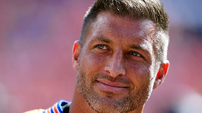 Bo Nix's 12-year-old self 'going crazy' after jersey swap with childhood hero, Tim Tebow