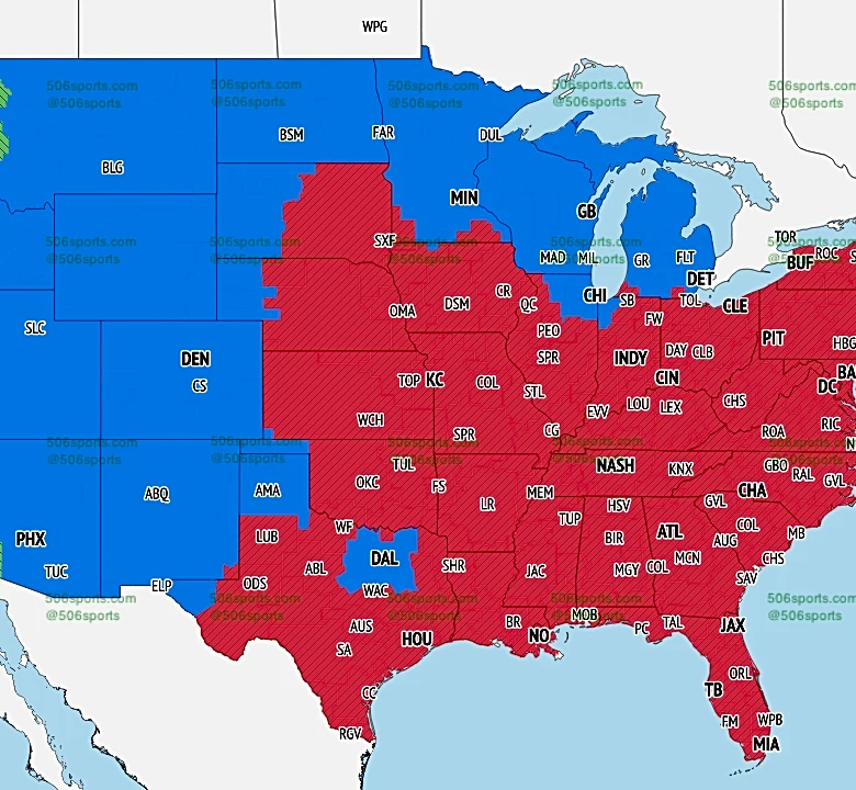 Broncos vs. 49ers broadcast map: Will the game be on TV?
