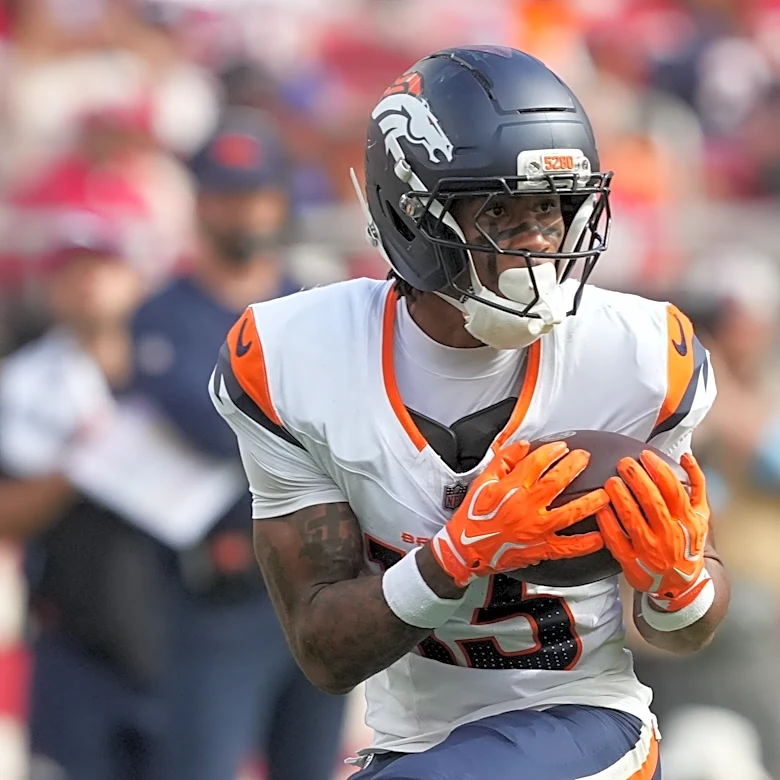 Broncos WR Pat Bryant carted off field vs. 49ers