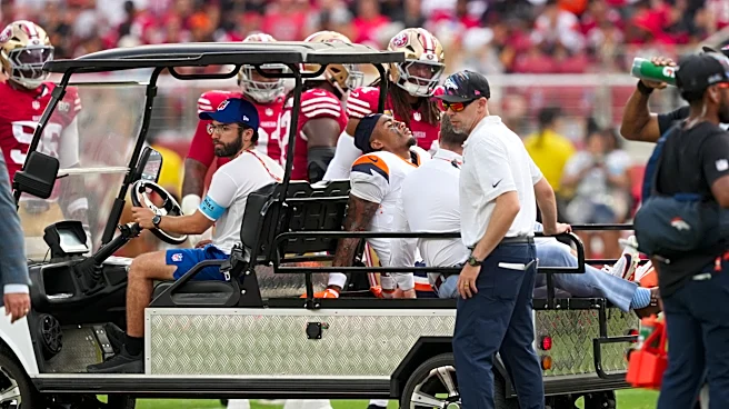 Broncos fans react to brutal injuries in loss to 49ers