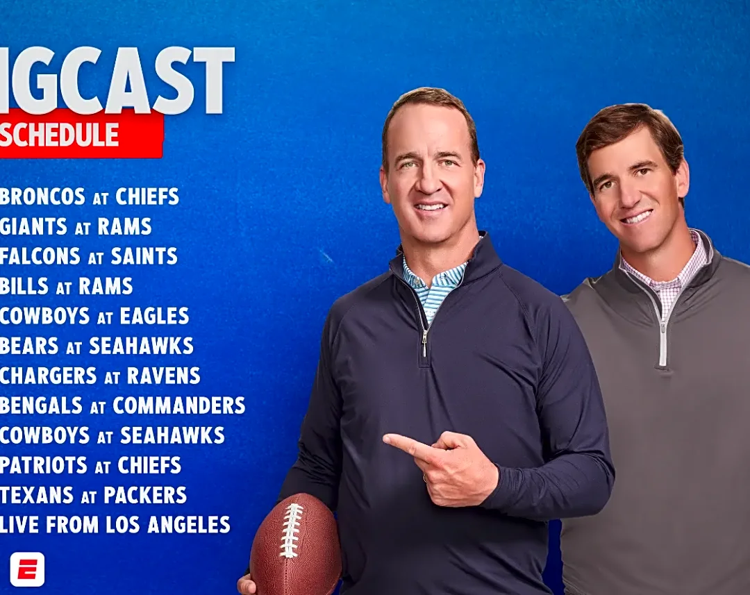 Monday Night Football schedule: Is there a 'ManningCast' tonight?