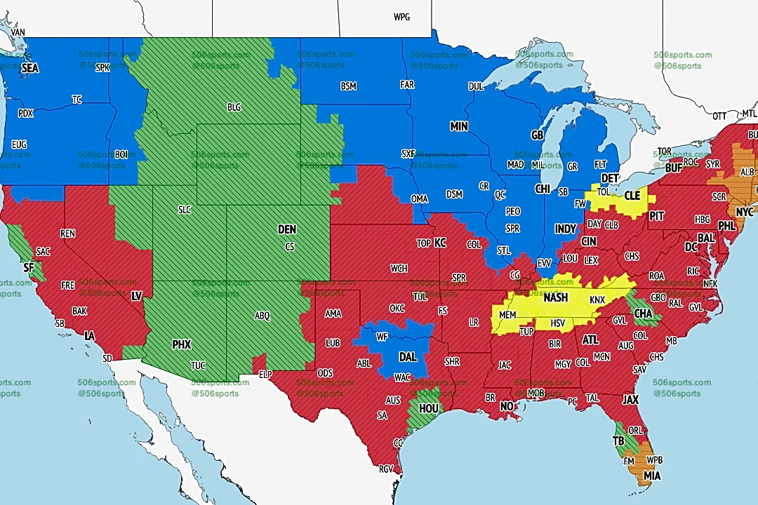Broncos vs. Cardinals broadcast map: Will the game be on TV?