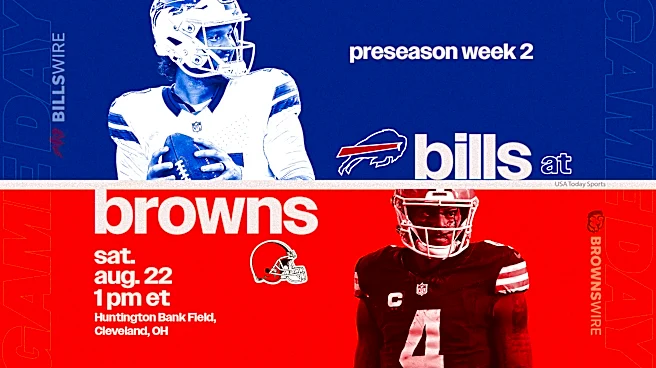 Browns Preseason Game Preview for preason game against the Bills