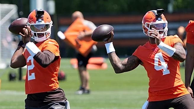 Social media reacts to the news of the Browns naming a starting QB