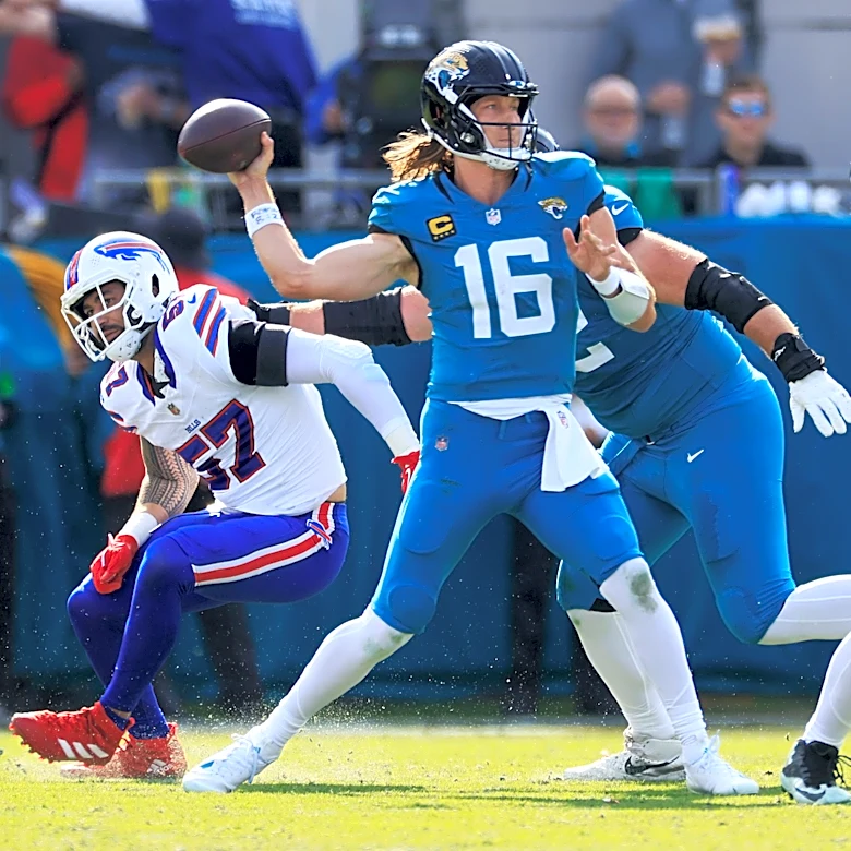 Jaguars' Trevor Lawrence glows over former teammate Tyson Campbell