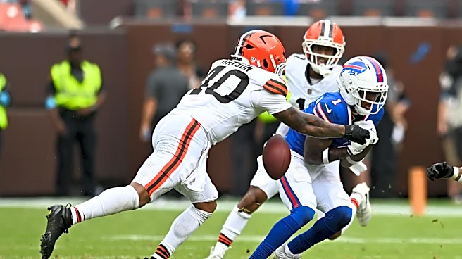 Browns elevate two from practice squad for the season opener Sunday