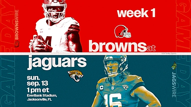 What channel is Browns vs. Jaguars on today? Time, schedule for Week 1