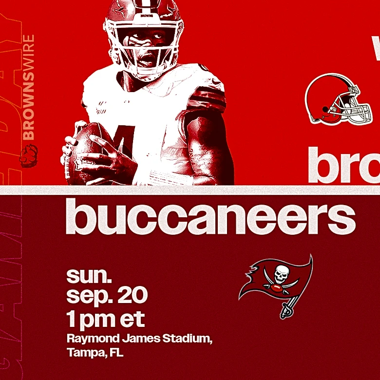 Browns Game Preview for matchup against the Bucs in Week 2