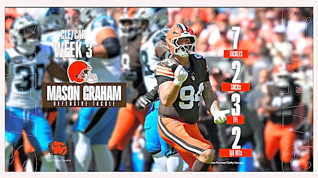 Mason Graham's 'consistency' has the Browns' defense setup for success