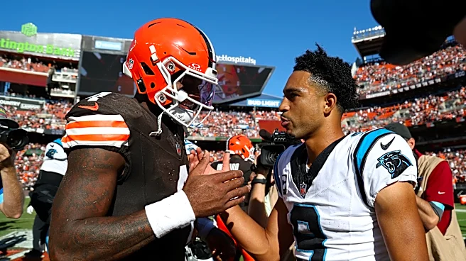 PFF grades from the Browns' Week 3 win over the Panthers
