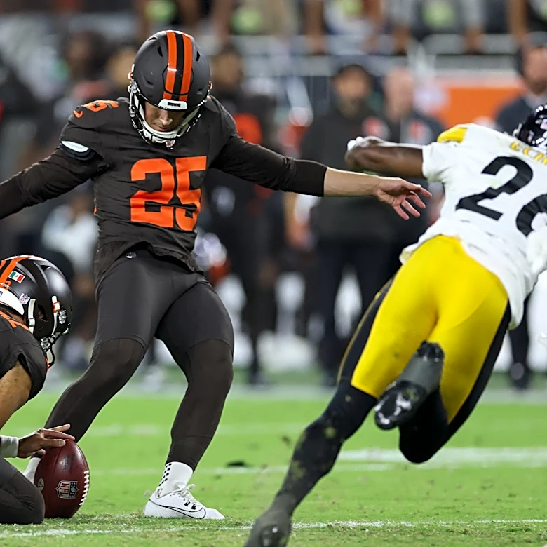 Browns kicker closing in on team history with current streak