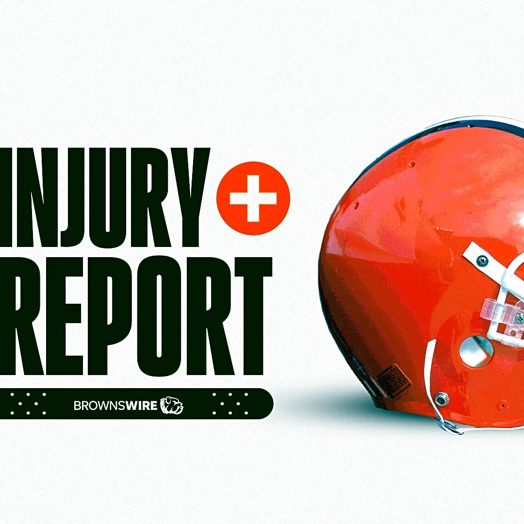 Wednesday injury report for the Browns Week 6 against the Ravens