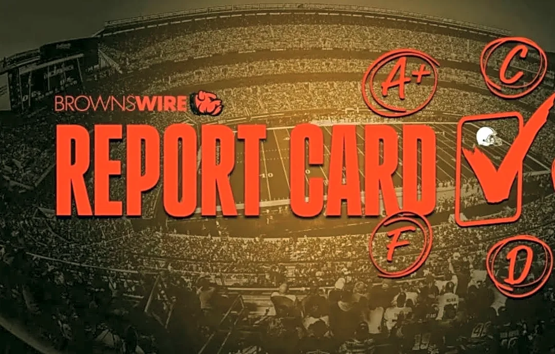 Report Card Grades from the Browns' Week 6 win over the Ravens