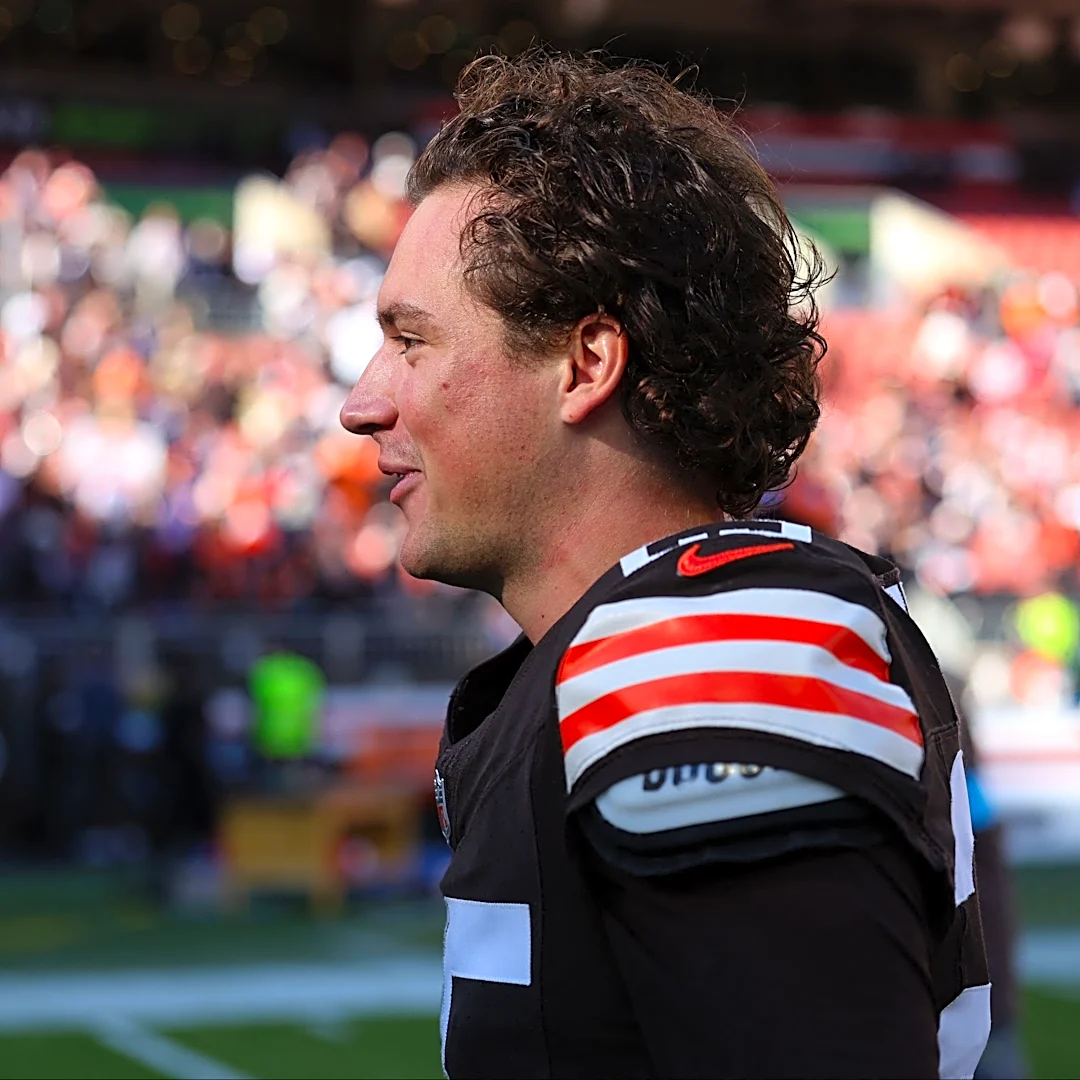 Browns' Andre Szmyt can't get enough of the feeling of winning