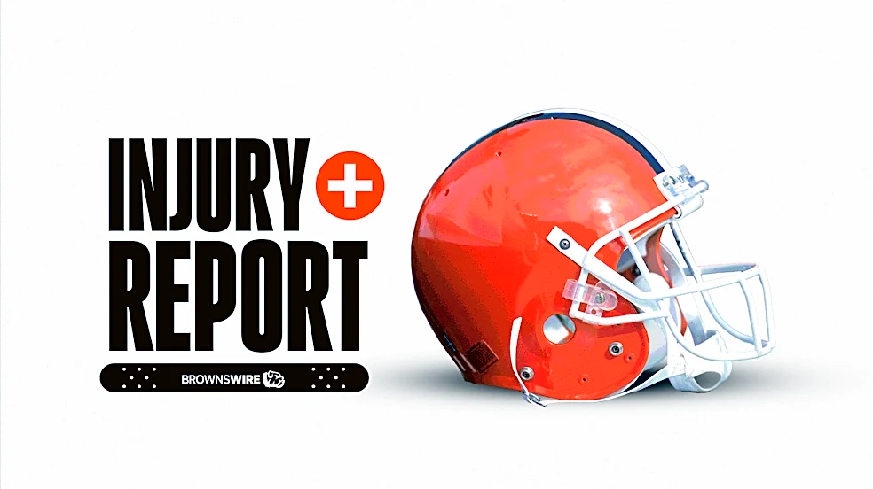Wednesday injury report for the Browns in Week 7 against the Titans