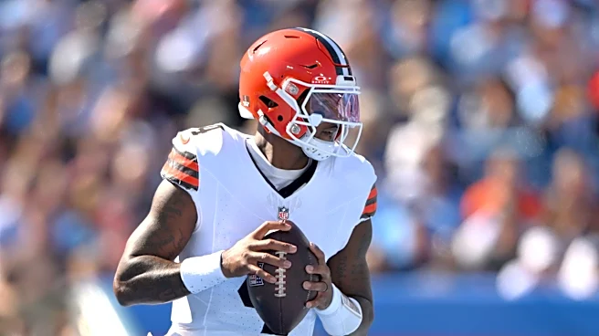 Browns' Deshaun Watson shares what he told rookie WR after key drop