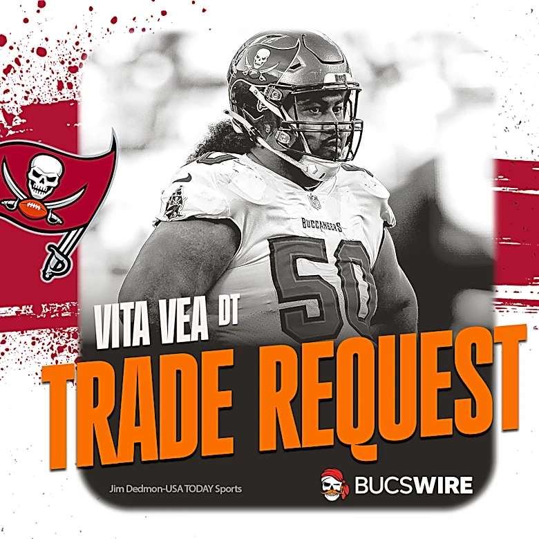 Report: Bucs' Vita Vea requests trade ahead of training camp