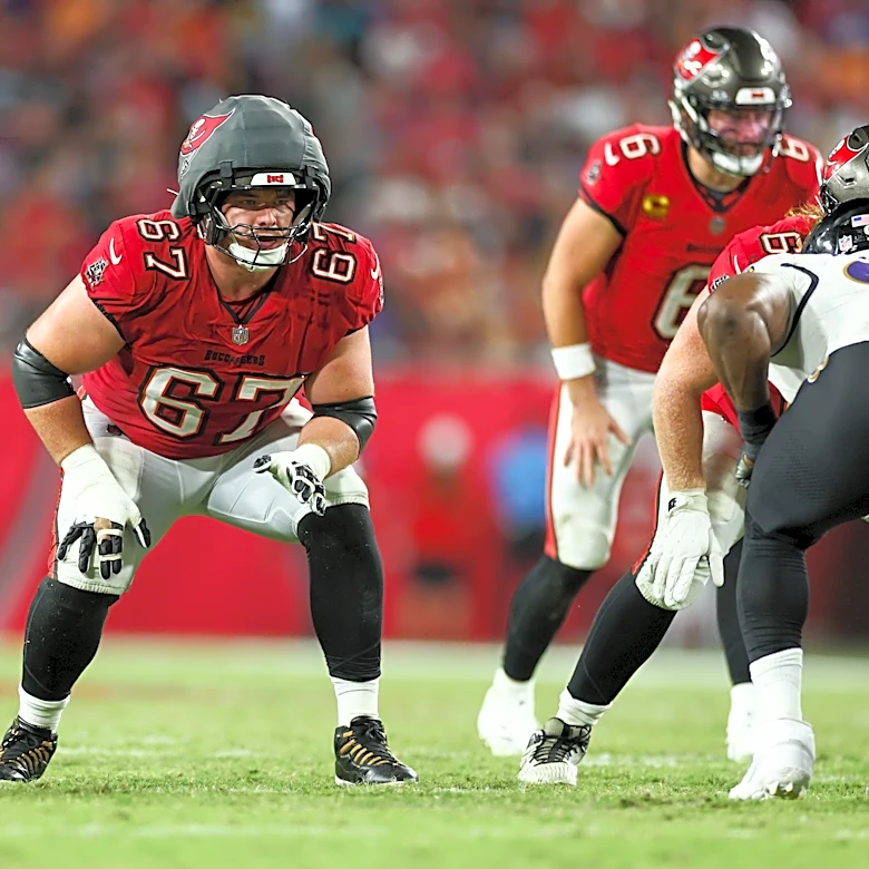 Should the Buccaneers be concerned about Luke Goedeke?