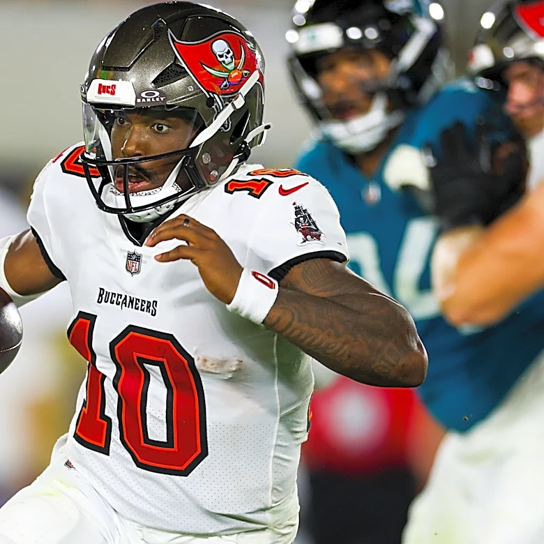 Buccaneers' Baker Mayfield compares Jalon Daniels to Pro Bowl QB