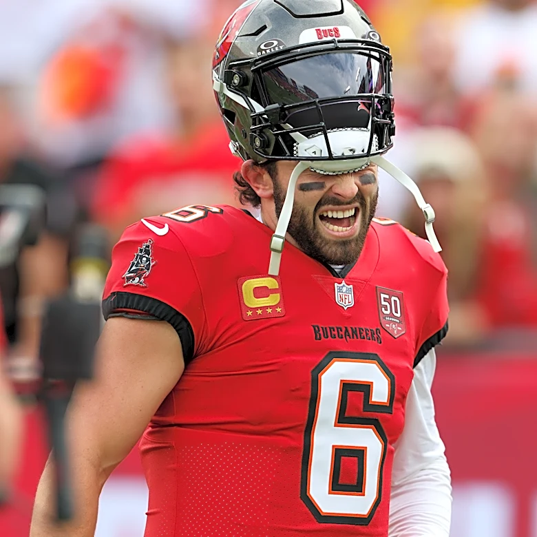 Baker Mayfield on Bucs players who have stepped up as leaders in 2026