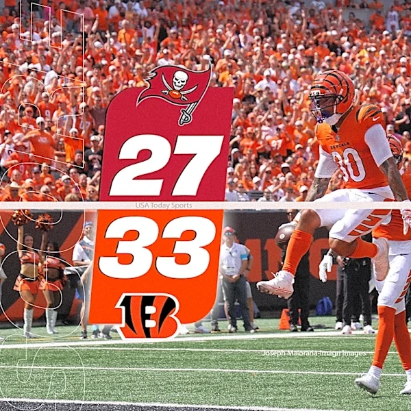 Four turnovers sink Bucs in Week 1 loss to Bengals