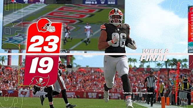 Bucs fall to Browns after wild weather-delayed finish