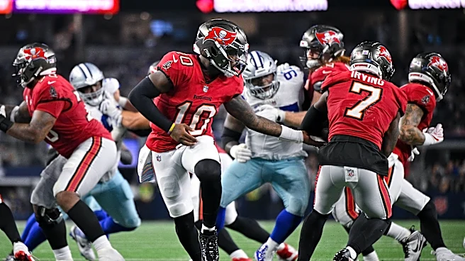 Bucky Irving led the league in rush yards in week 5 with 165