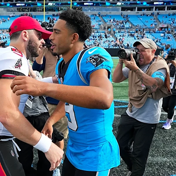 Baker Mayfield on how Buccaneers exploded for blowout win over Panthers