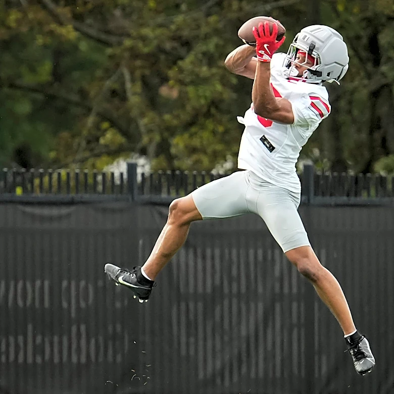 Ohio State freshman has electric reaction to losing black stripe