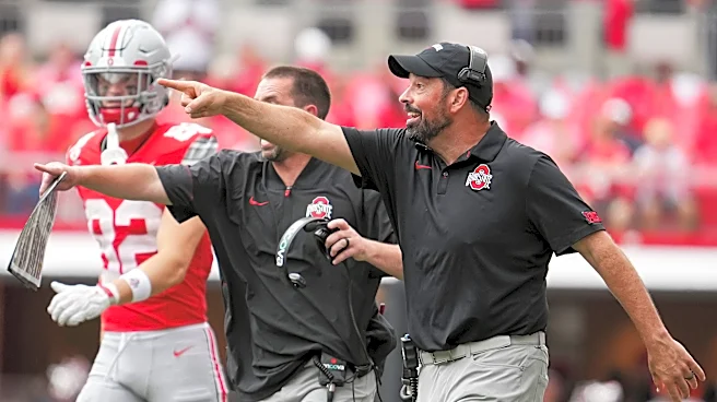 Ohio State coach Ryan Day discusses win over Kent State on Saturday