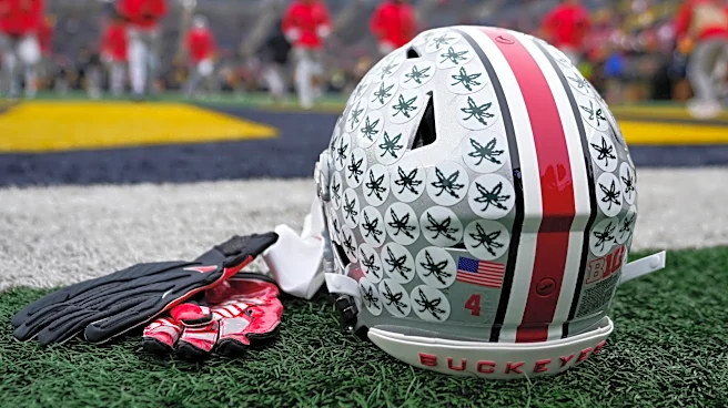 Ohio State Black Stripe Alert! Offensive lineman sheds black stripe