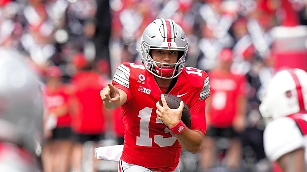 Ohio State coach Ryan Day details plan forward without Juilan Sayin