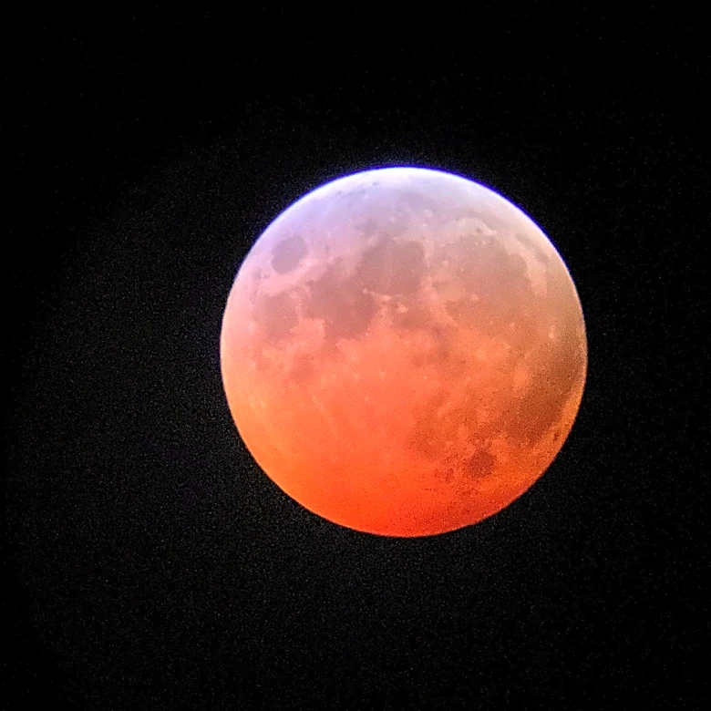 August full moon a spectacle as lunar eclipse turns moon blood red