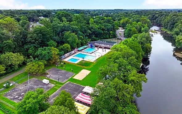 Neshaminy Shore Picnic Park in Hulmeville is up for sale