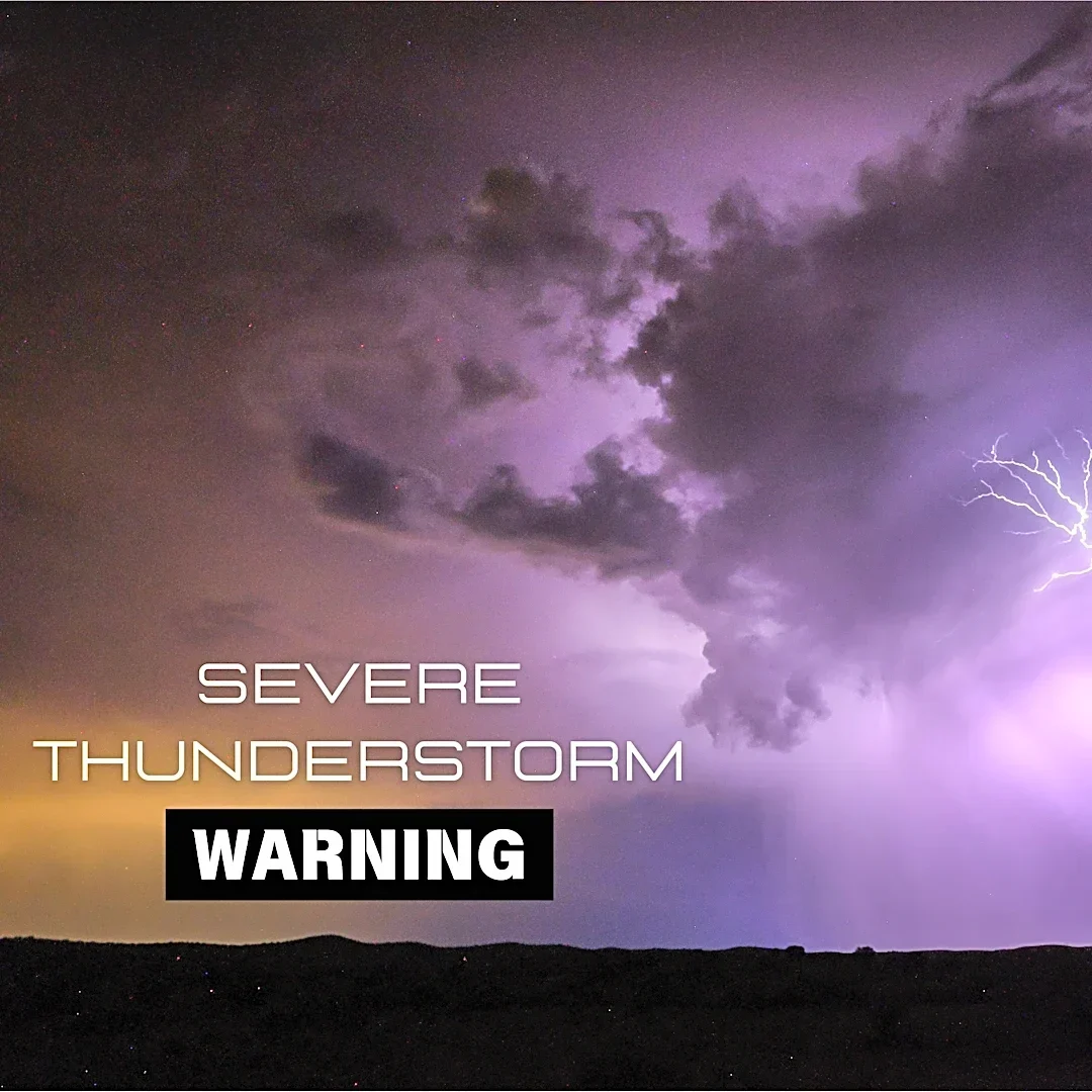 Severe thunderstorm warning issued for Bucks County