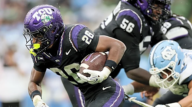 Big 12 football rushing yardage leaders after Week 2