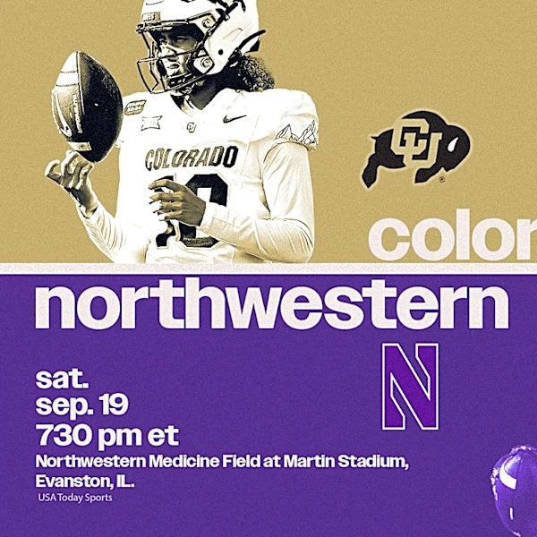 Where to watch Colorado vs. Northwestern today: Time, TV, streaming