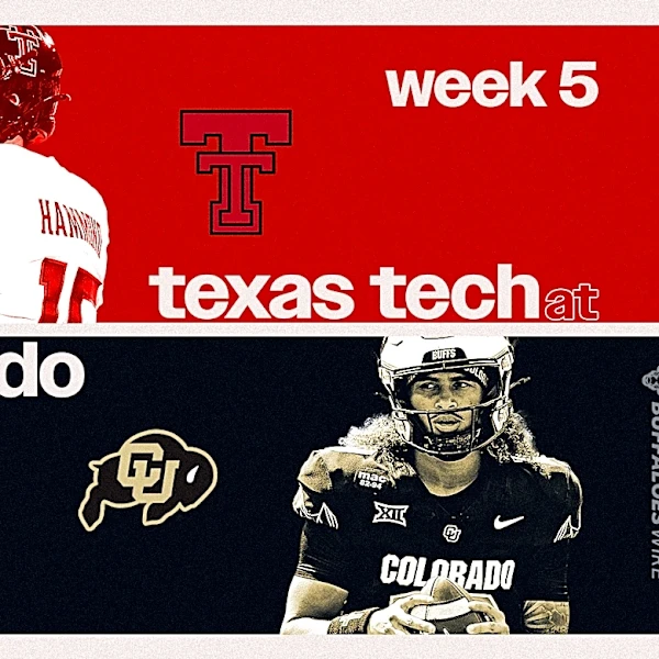 Where to watch Colorado vs. Texas Tech today: Time, TV, streaming