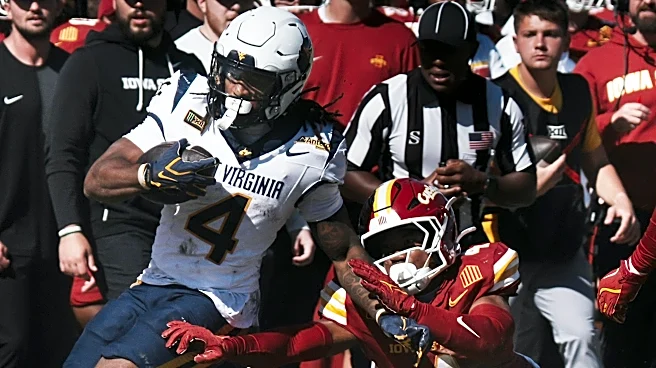 Big 12 football rushing yardage leaders after Week 5 of 2026 season